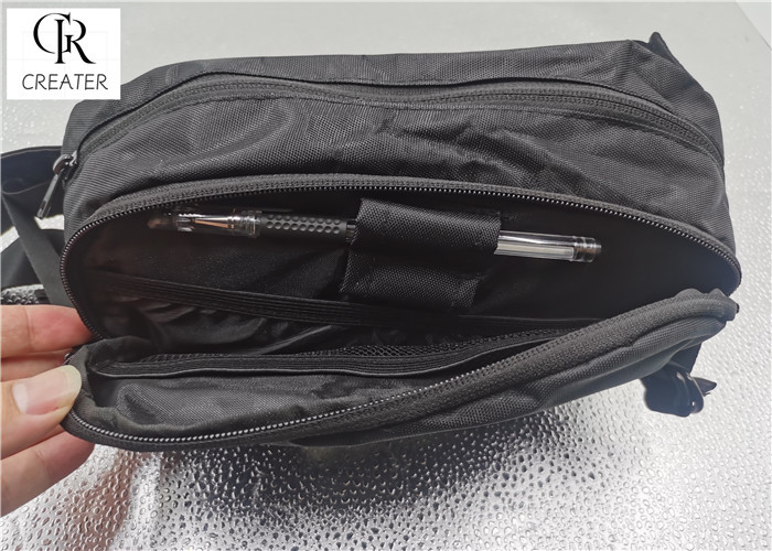OEM Mens Sport Waist Belt Bag , Waterproof Running Waist Bag With Adjustable Webbing