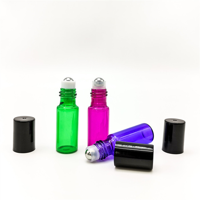 10ml Glass Essential Oil Roller Bottles Oem Odm Screen Printing