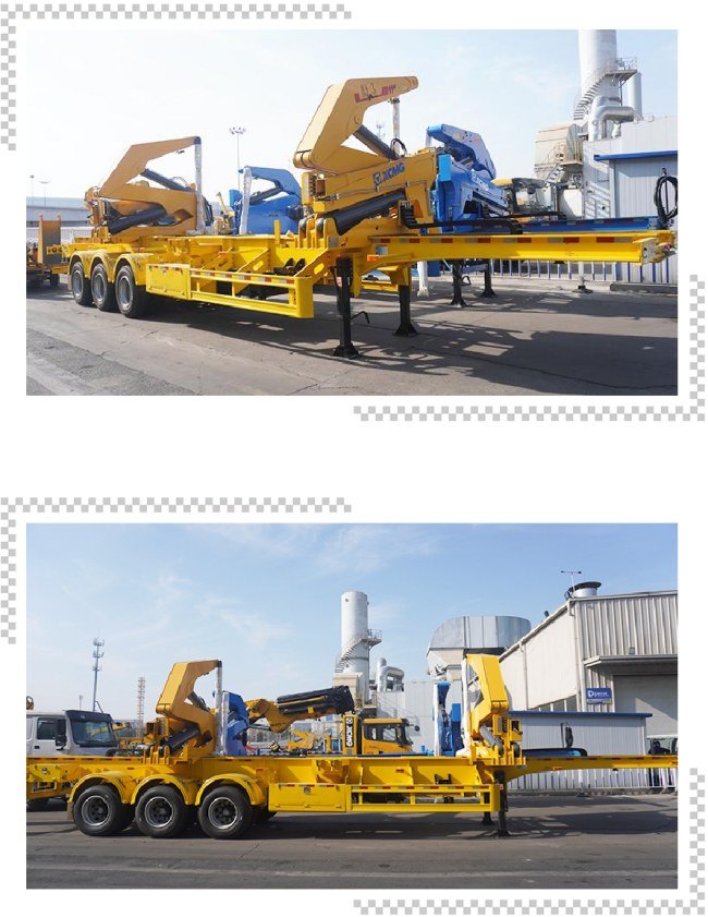 TITAN 37 Tons Container Side Lifter Trailer for Sale