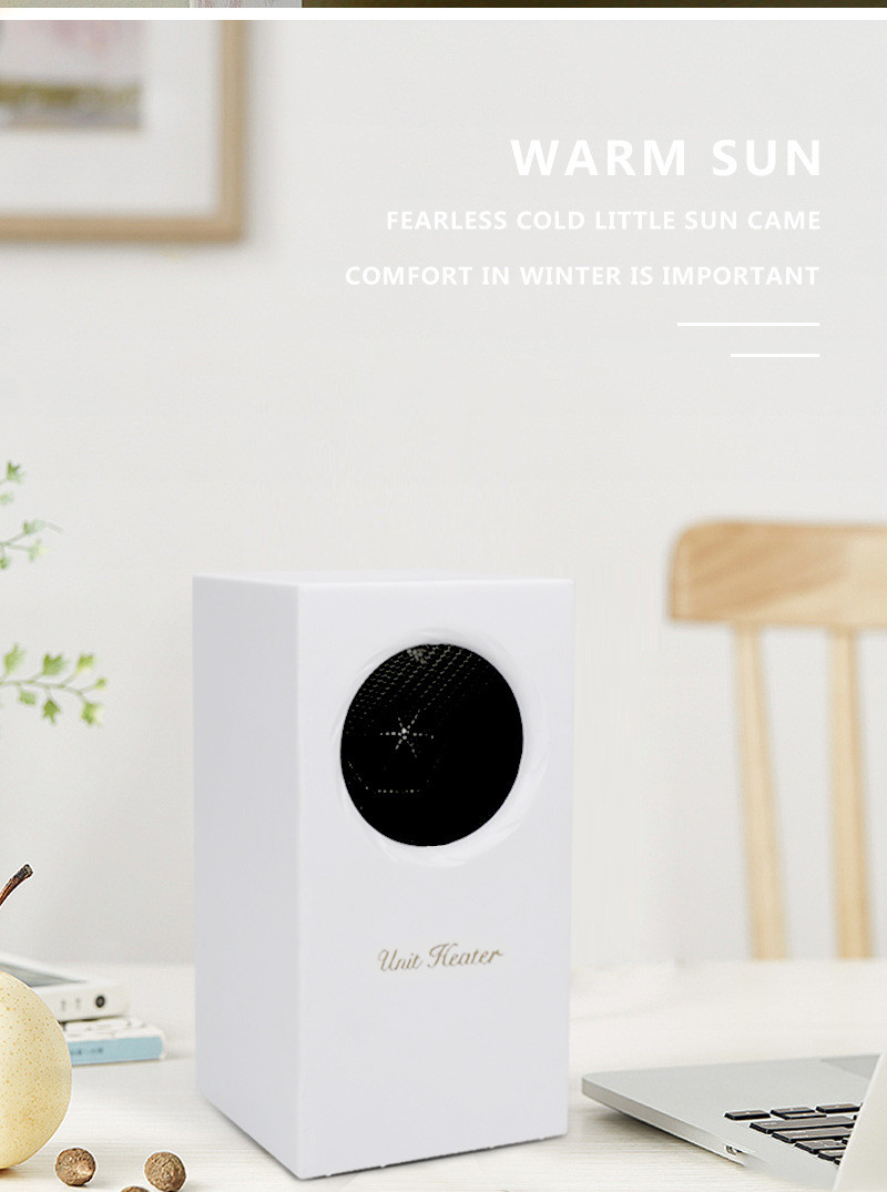 Desktop Plug In Small Speed Air Purifier Heater Fan And Humidifier 400w 220V