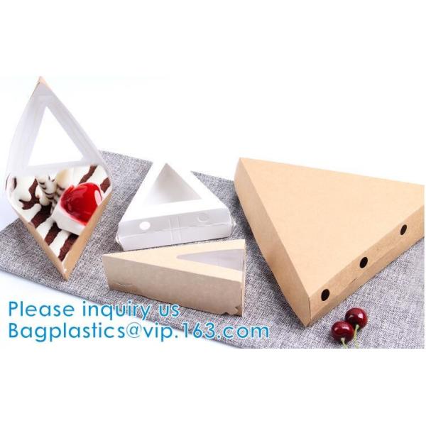 Triangle Food SLICE CAKE BOX, Salad, HUMBURGER BOX, BOAT TRAY, LUNCH BOX, HANDLER, CARRIER, BOWL, CUP