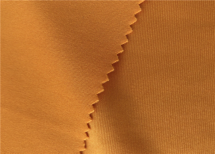 Lycra Polyester Spandex Interlock Fabric Weft Knitted 4 Way 240 GSM
