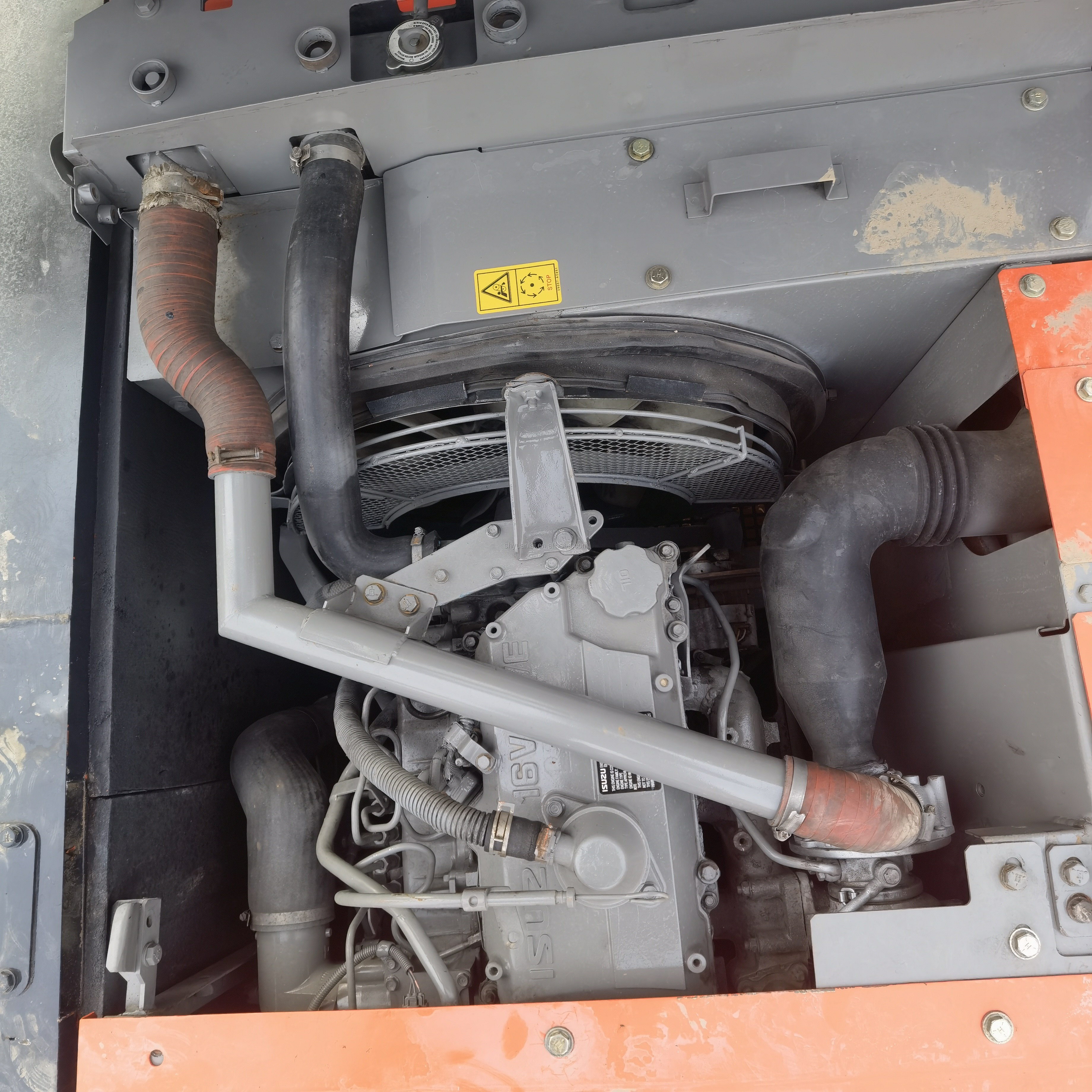 Original Japan Used Hitachi ZX200 Excavator with 125kw and Low Working Hours 0-2000