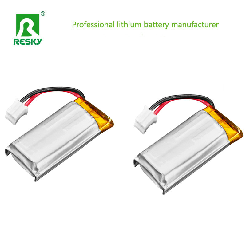 Solar Lithium Cell 801735 3.7v 400mAh Rechargeable Lithium Ion Polymer Battery