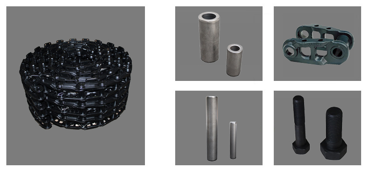 Excavator Steel Track Track Link Steel Track Link asembly Chain Track Shoes Undercarriage Parts