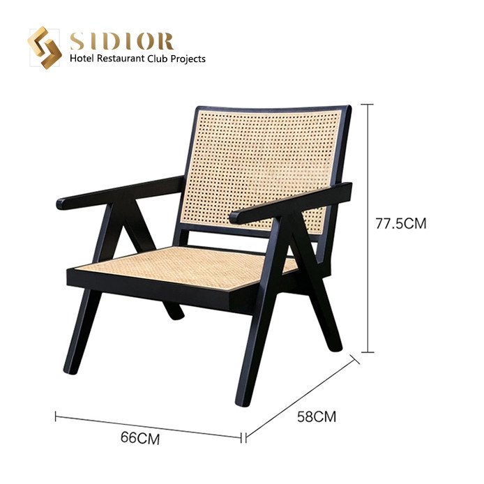 Morden Design Arm Chair, solid wood leisure chair,natural ratton finished, living room lounge chair,leisure lounge chair