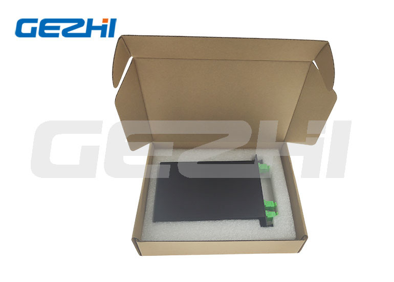 1x2 LGX Box Fiber Optical Splitter 1*2 SC/APC Connector For FTTH FTTA Distribution Box