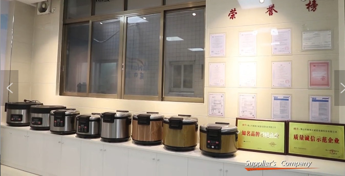 Temperature Adjustable 78 Celsius 19L Rice Warmer For Restaurant