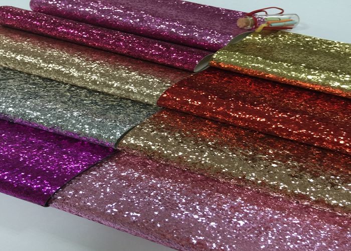 Salon Decoration Wallpaper Glitter Fabric Roll Pu Aritificial Leather