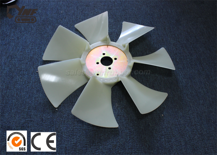 Excavator Repair Parts JCB60 Rubber Cooling Fan With Efficient Cooling