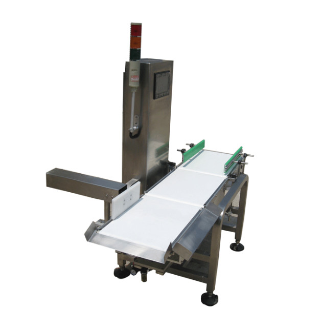 Check Weigher Machine INCW-FS20 20kg 10g High Precision In Line Checkweigher with alarm 10-40M/Min for egg shaped item