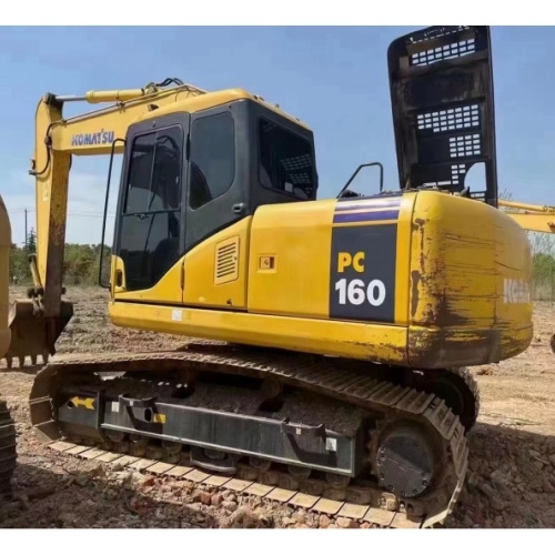Second Hand PC 160 Excavator From Japan Original Hydraulic Valve Working Hours 0-2000