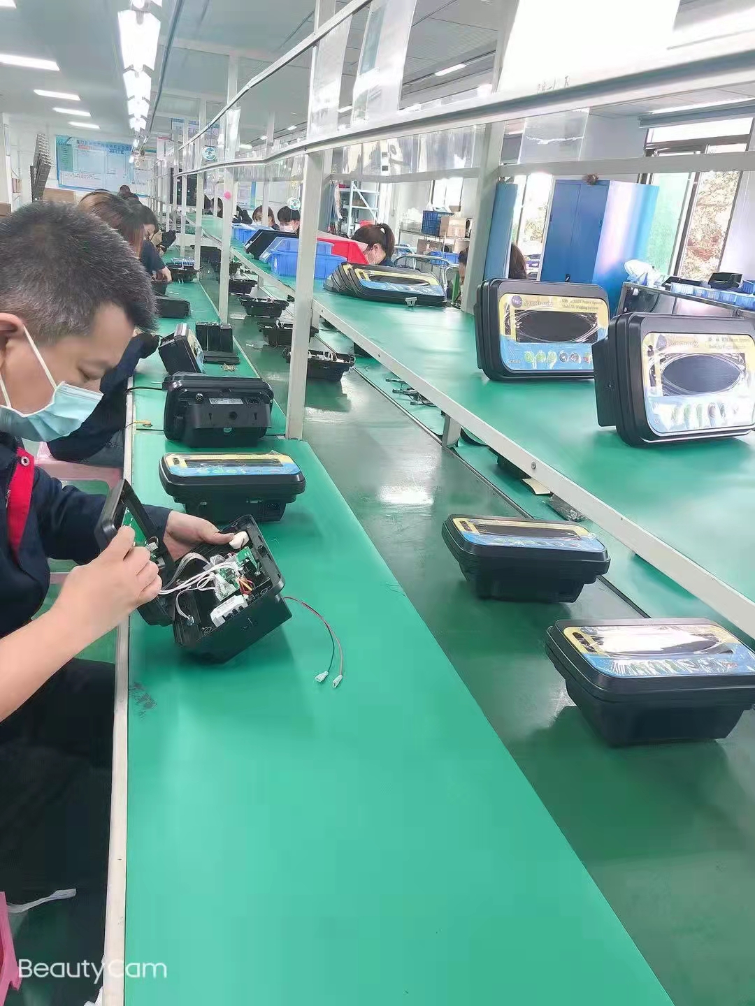 200KG 20g Industrial Electronic Platform Scale with III Accuracy and Stainless Steel