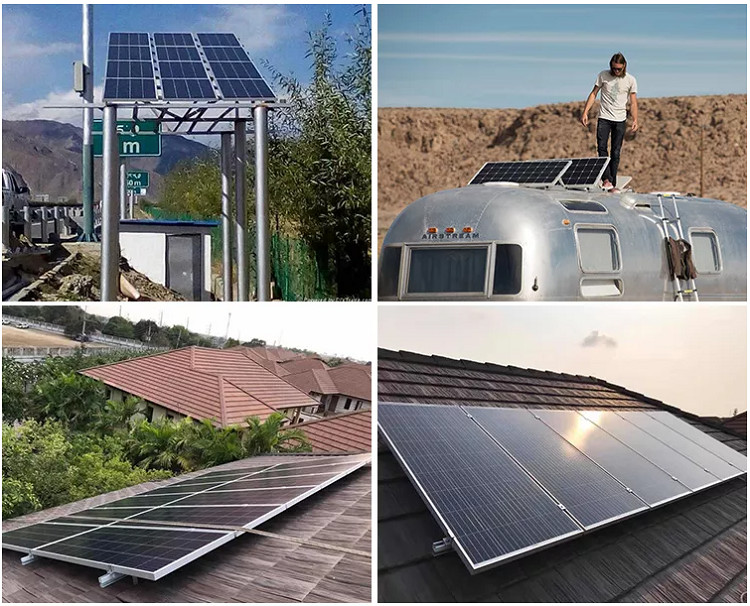 ODM Practical Silicon Monocrystalline Solar Panel With 36 Cells