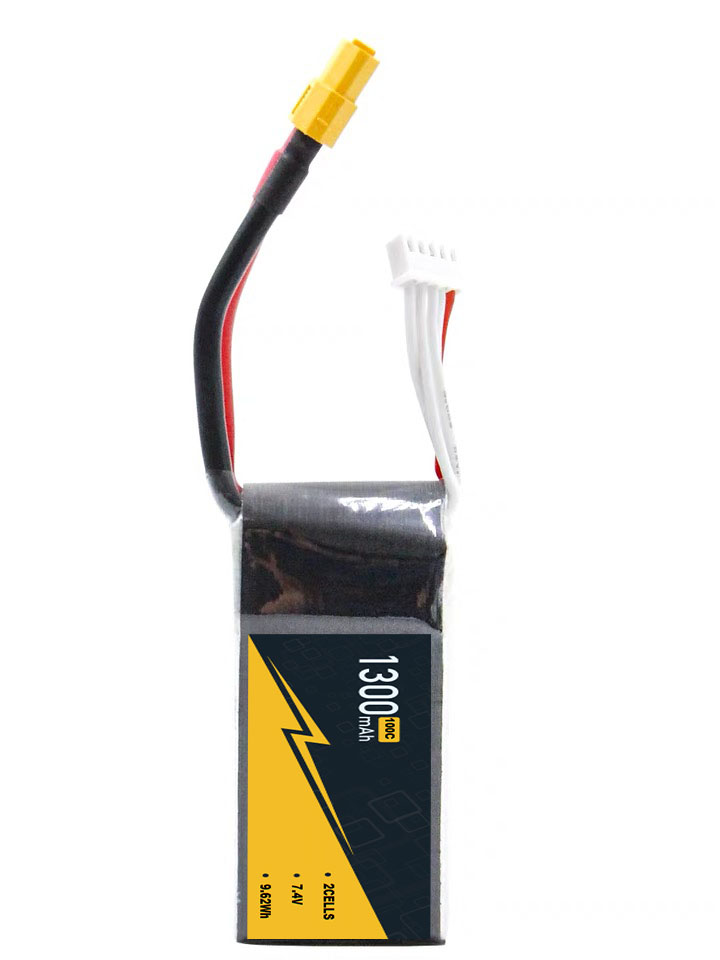 7.4v 3s 4s 6s 1300mah 100C RC Boat Battery High Capacity DJI S1000