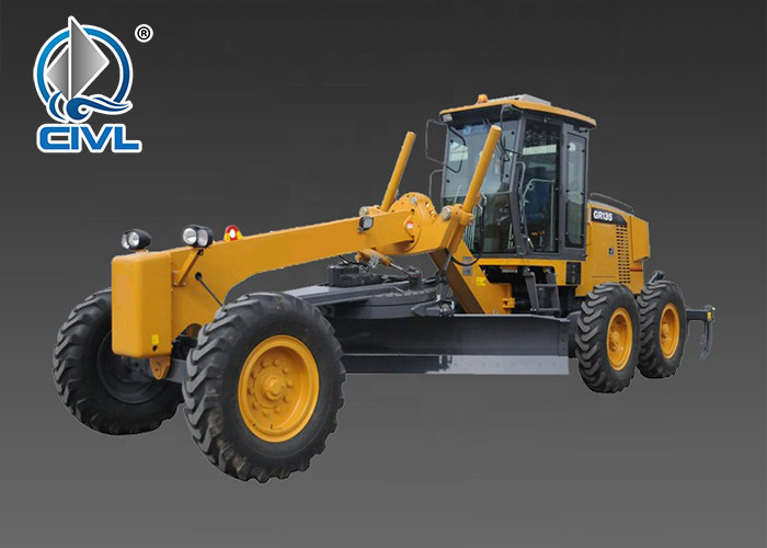 Custom D6114 ZG14B Motor Graders GR200 with ISO Certificate , 16T Payload