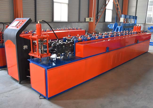Automatic C Channel With Punching Roof Truss Steel Light Steel Keel Roll Forming Machine