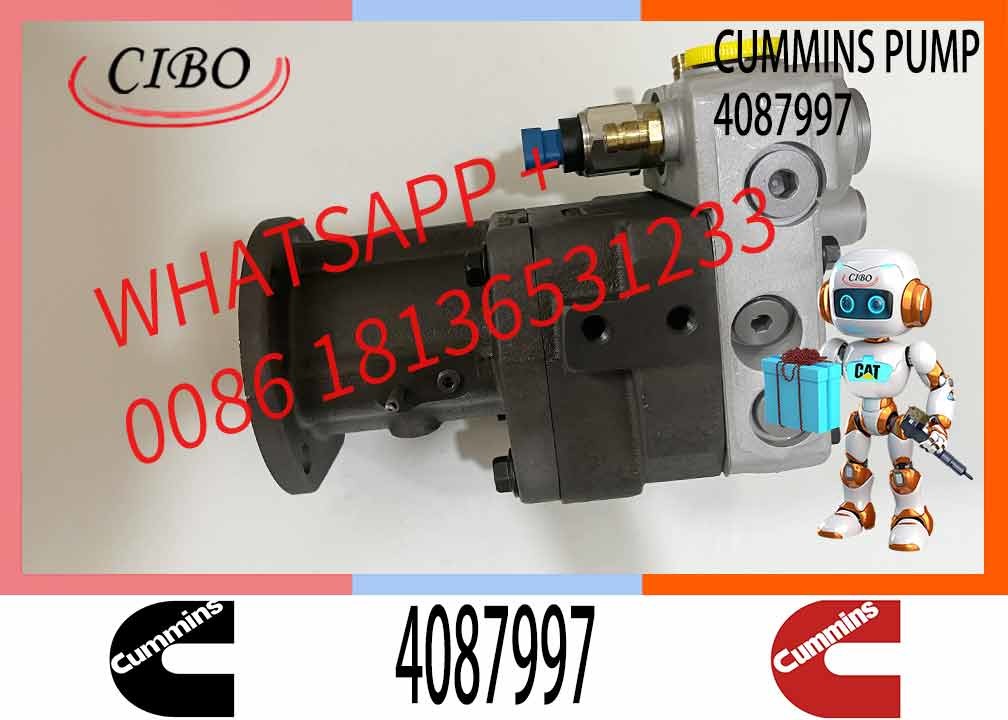 QSK23 PC1250-7 D375A-5 diesel fuel pump fuel injection pumps 4087997 4307242 4025674 4076753 4010566