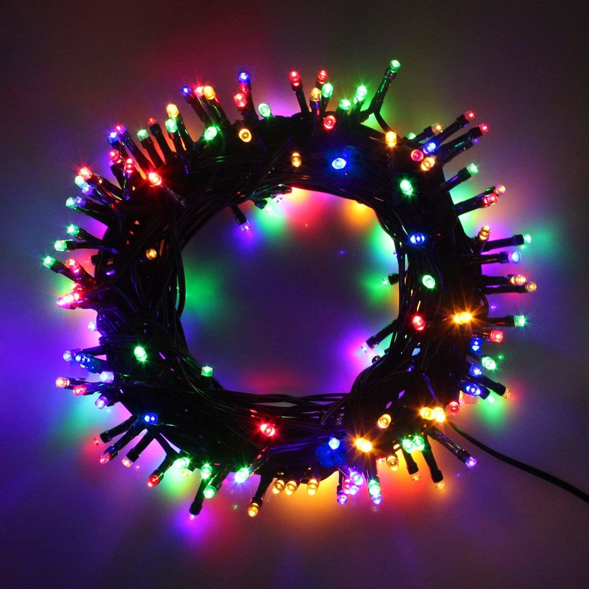 30m Plug In Purple Fairy Lights