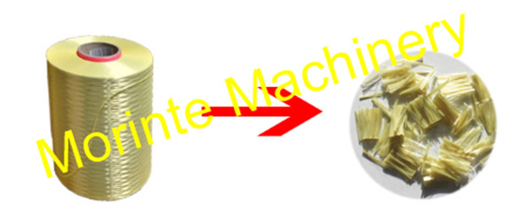 Disc cutting machine nylon polyimide yarn cutting from bobbins 3-24mm with auto lifting