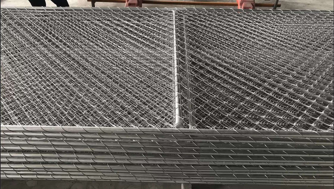 Anti Rust 1.83m High Construction Safety Fence Panels Portable
