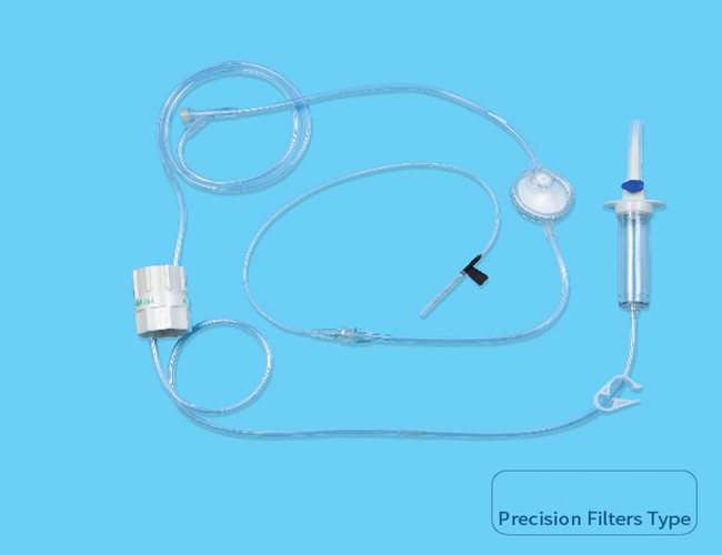 Flow Rate Setting Adjustable Disposable Infusion Set EO Sterilization
