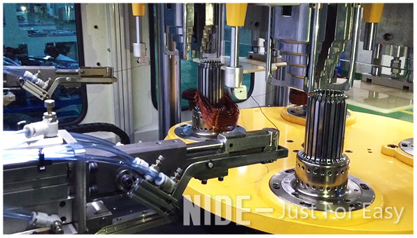 AC servo motor Automatic Simultaneous Stator Coil Winding Inserting Machine-1