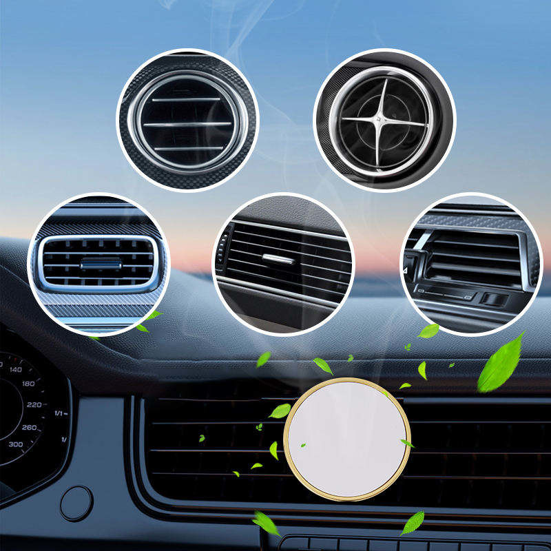 Custom Car Aromatherapy Cool Car Perfume Clip Stainless Steel Material