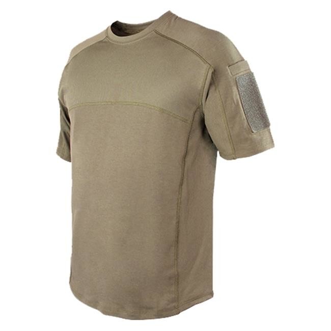 wholesale men's Anti-static crew neck customized color battle T-shirt
