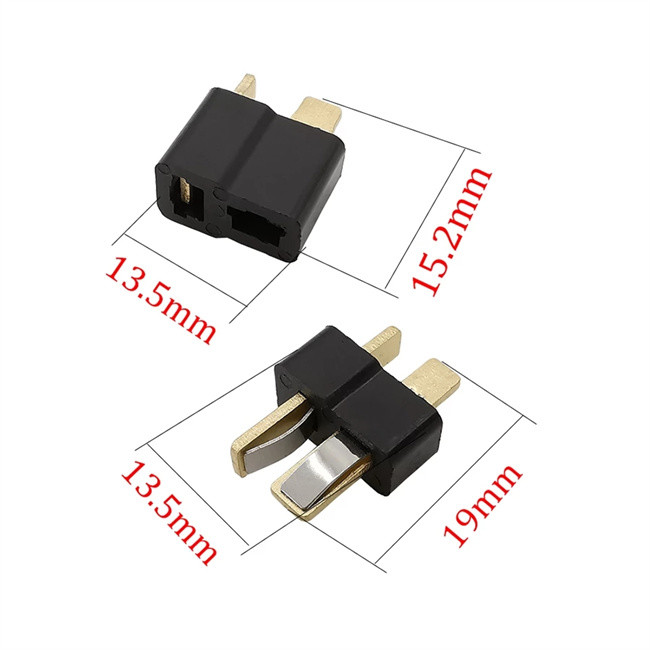 DIN Multiscene T Plug Connectors For RC Lipo Battery Helicopter
