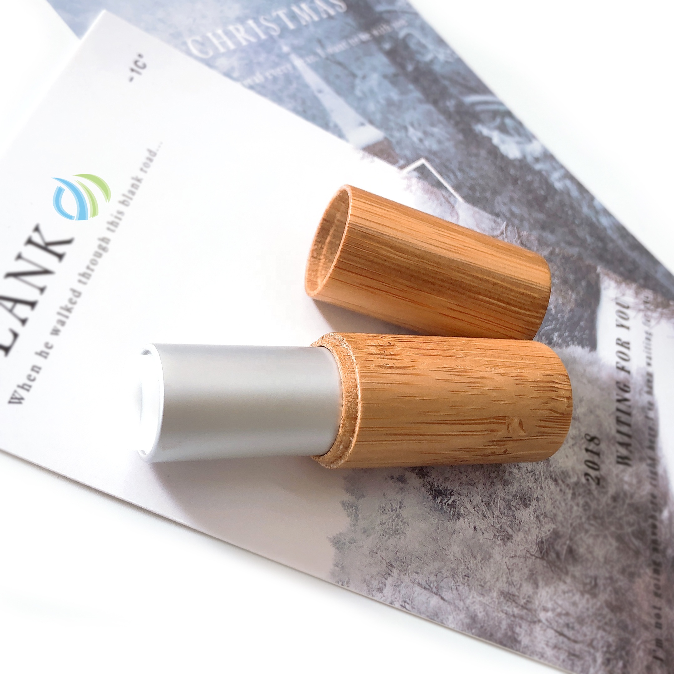 10ml Bamboo Professional Cosmetic Lip Balm Container Made In China