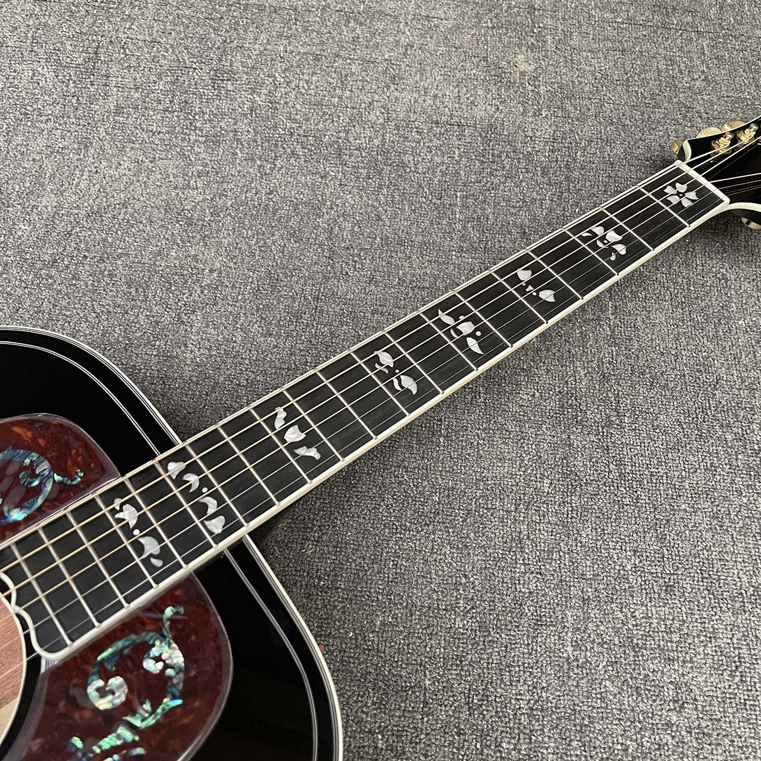 Custom Acoustic Guitar 43 inches SJ200 Custom 2015 Sj200 Bob Dylan Collector Edition Classic Acoustic Guitar Cocobolo Ba