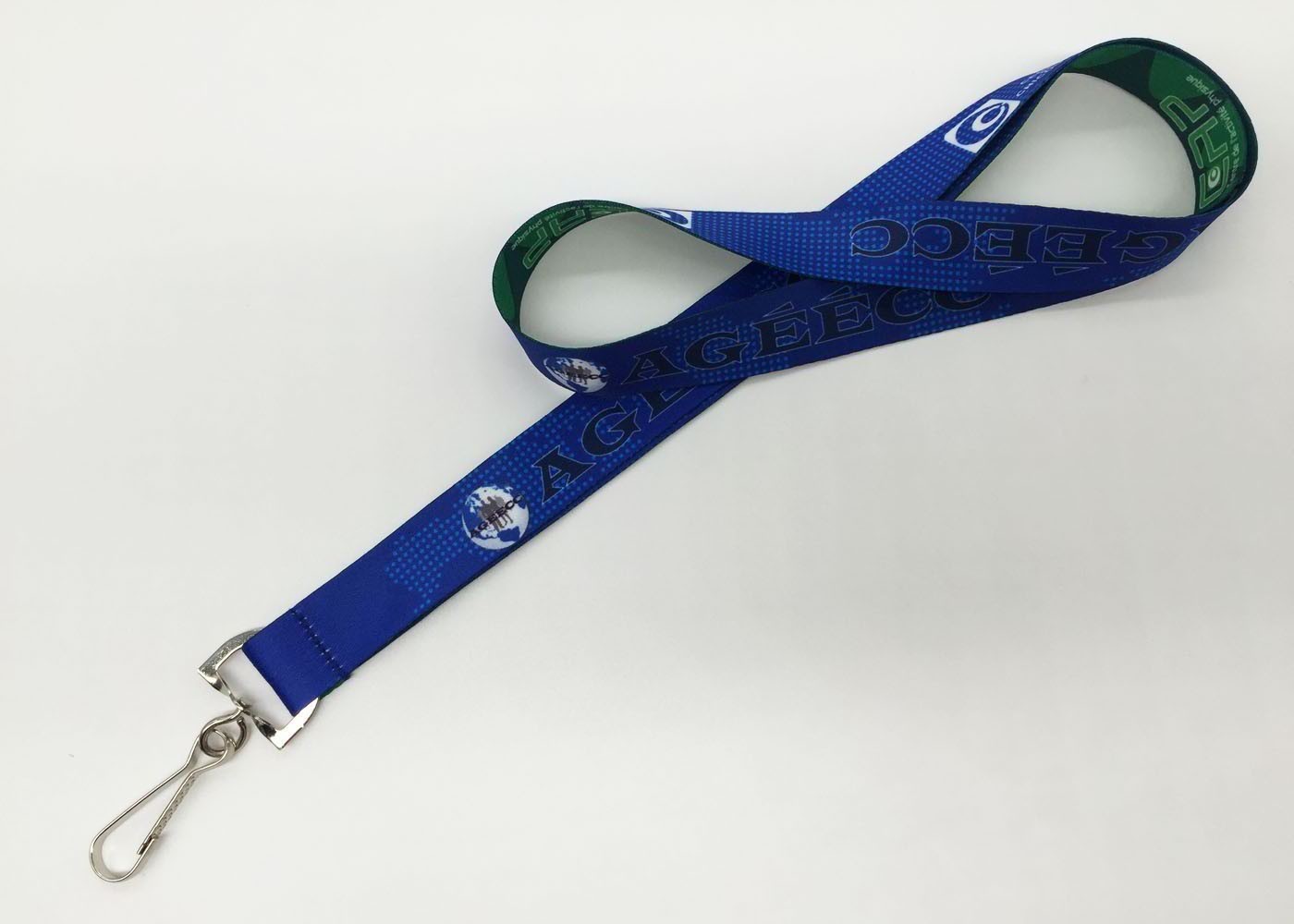 Promotional Sublimation Custom Neck Lanyards / Heat Transfer Print Lanyard