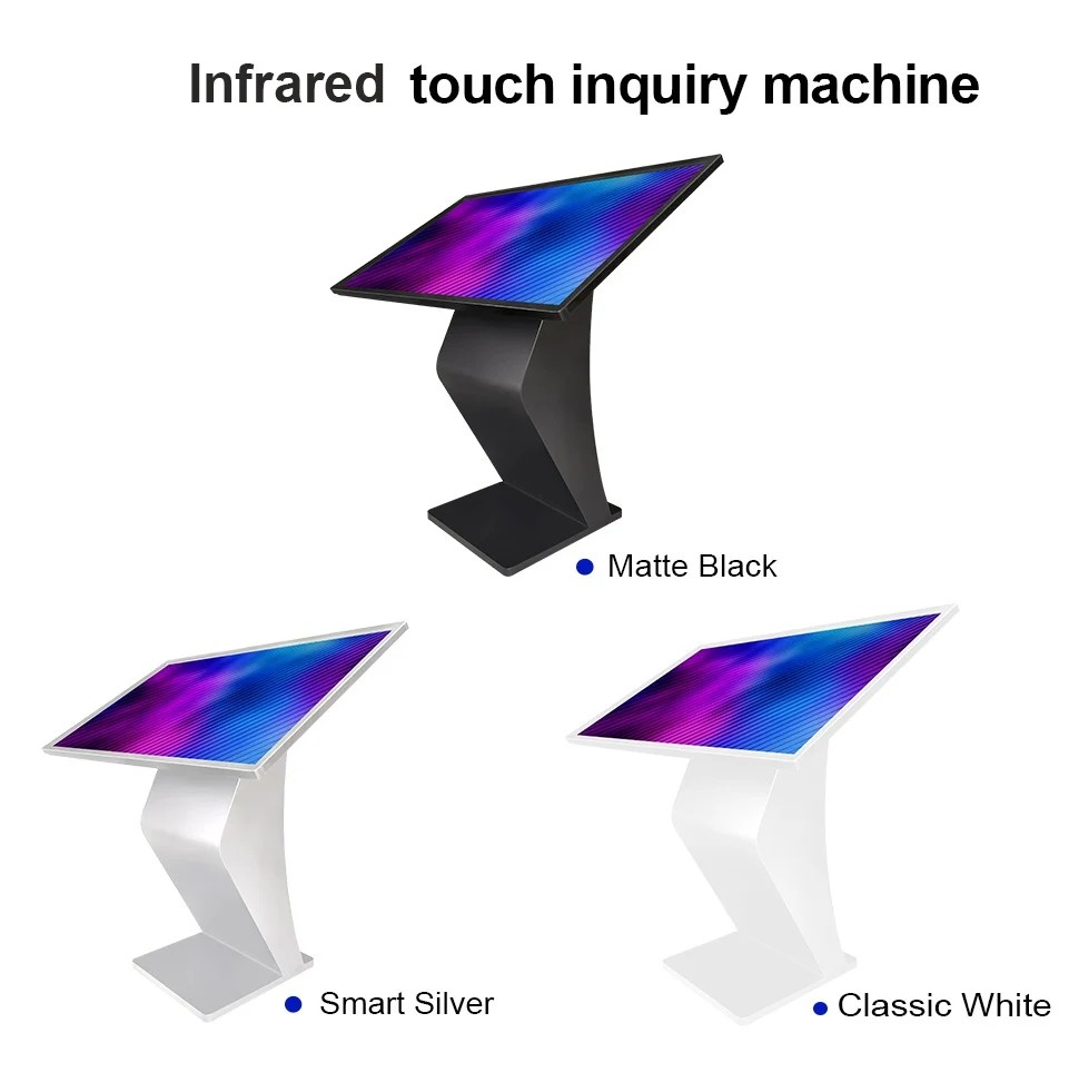 21.5 32 43 55 Inch Touch Self Checkout Kiosk Exhibition Hall All In One