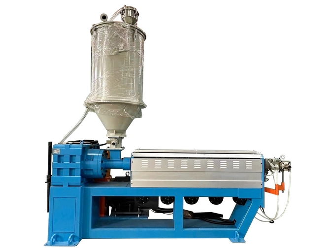 90 PE wire extrusion process for phone cable 100m/min