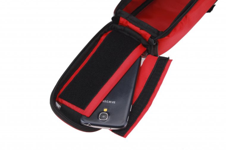 Roswheel 5.5 " L preto da bicicleta da bicicleta frente telefone Bag titular Pouch Zip par
