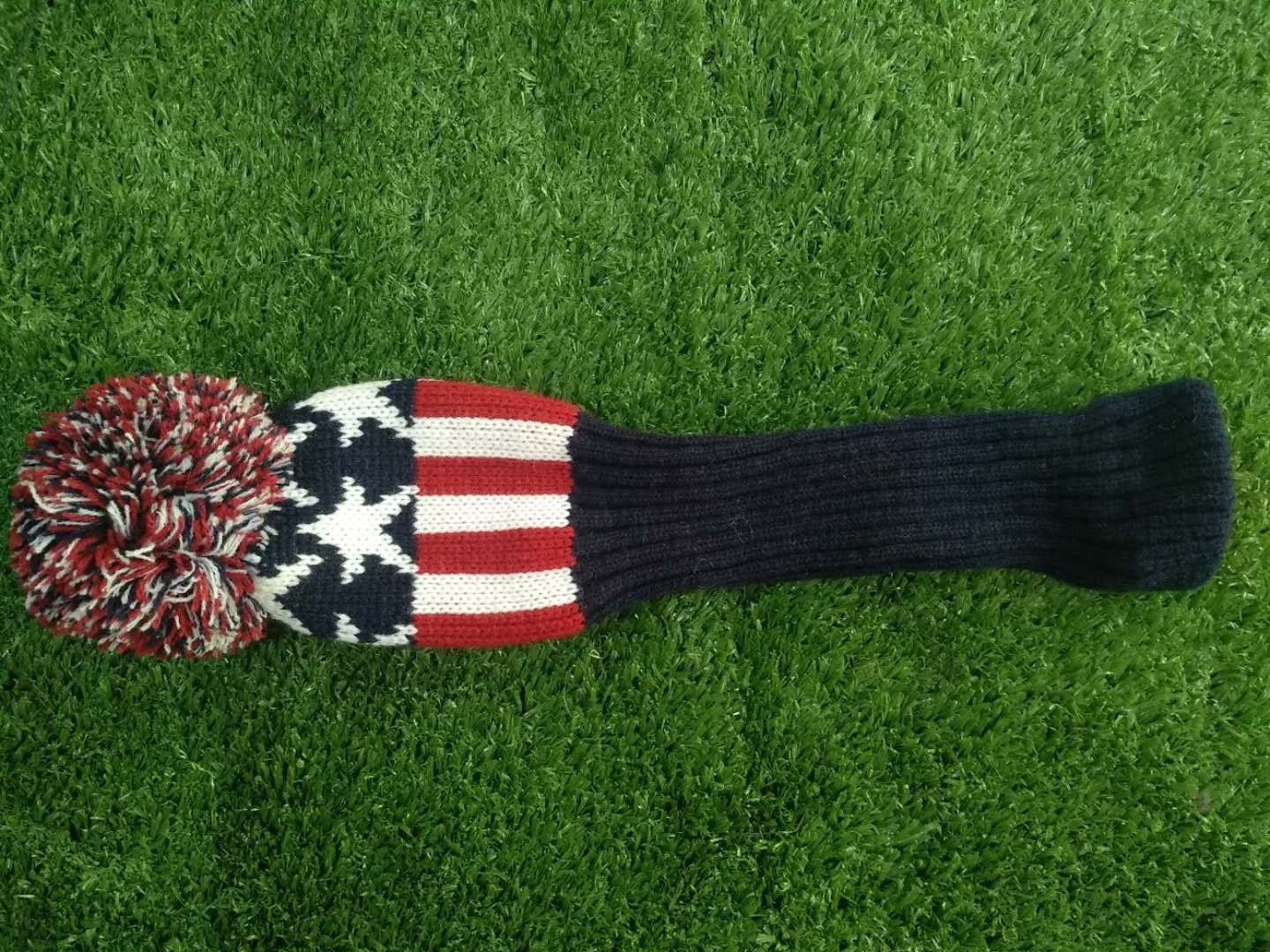 knitted head cover , golf knitted head cover , golf head cover , head cover