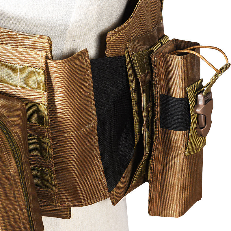 Breathability Adjustable Shoulder Straps Combat Ballistic Vest For Effective Armor Protection