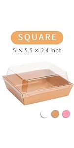 Charcuterie Boxes with Clear Lids and 109yd Twine