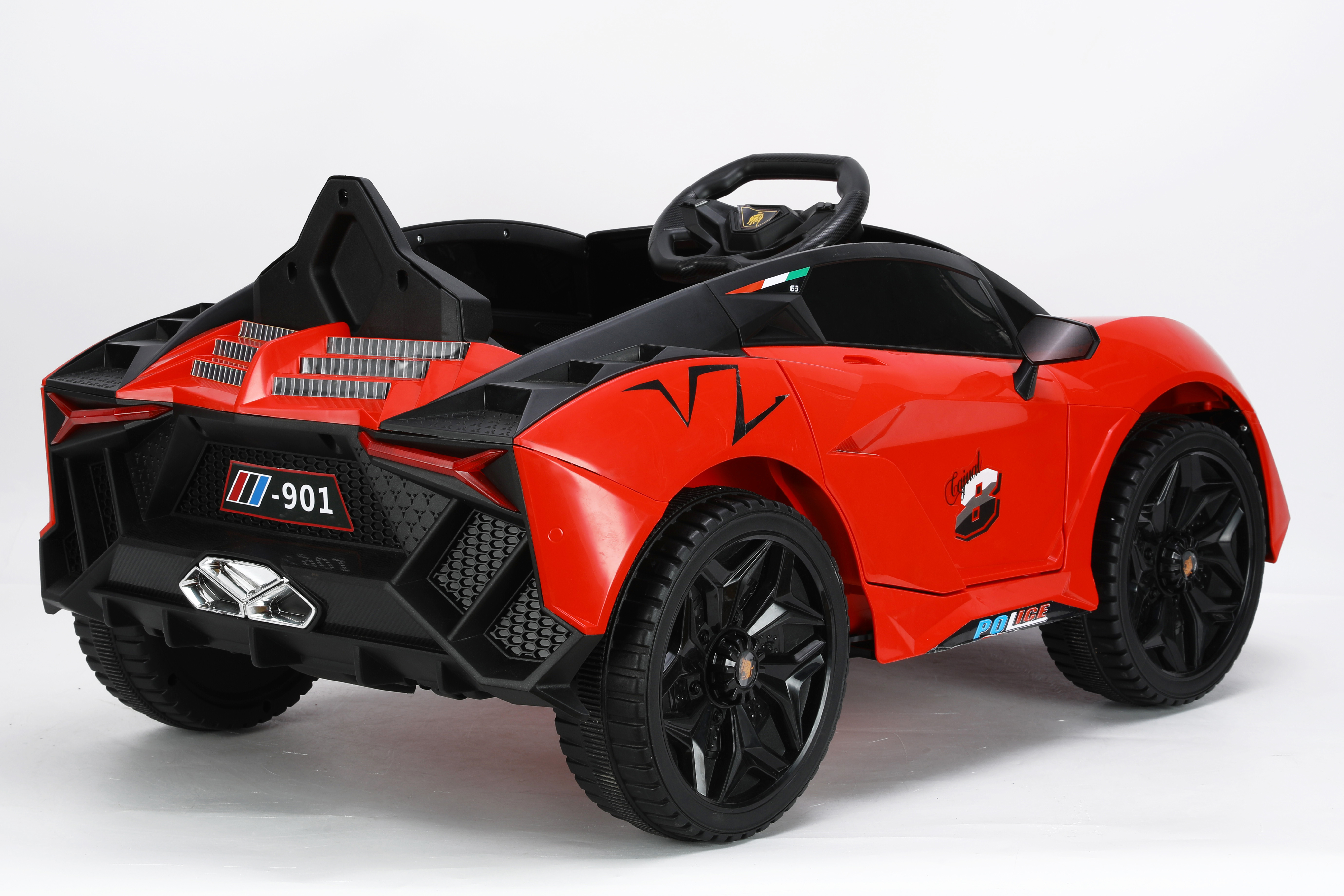 10 Years Old Kids Electric Car 2023 Ride On Toy with 13.8kg G.W. and Remote Control