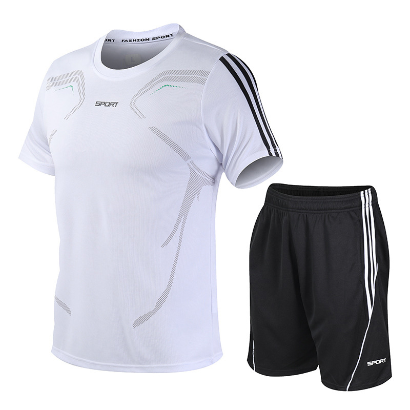OEM Short Sleeve 5XL Plus Size T Shirts Clothing Exercise Suit For Men T Shirts
