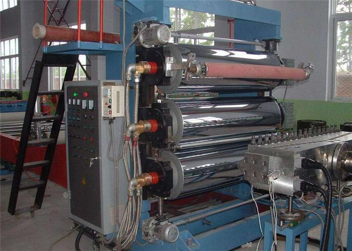High Efficiency PVC Ceiling Decorative Panel Sheet Extrusion Line , PVC Decorative Board Making Machine With Twin Screw