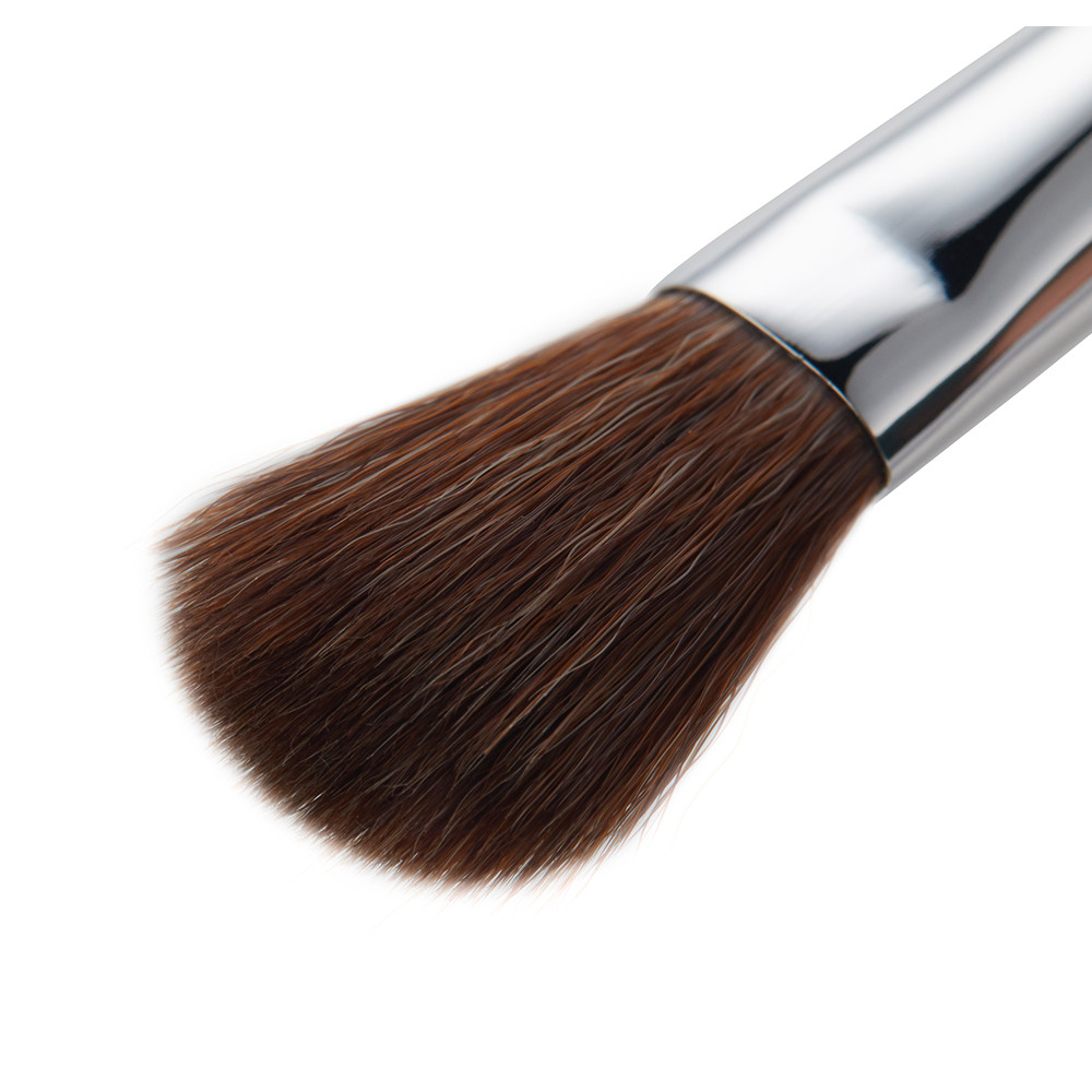 Pinched Ferrule Synthetic Makeup Brushes Set Dome Shape Blending Shadow Brush