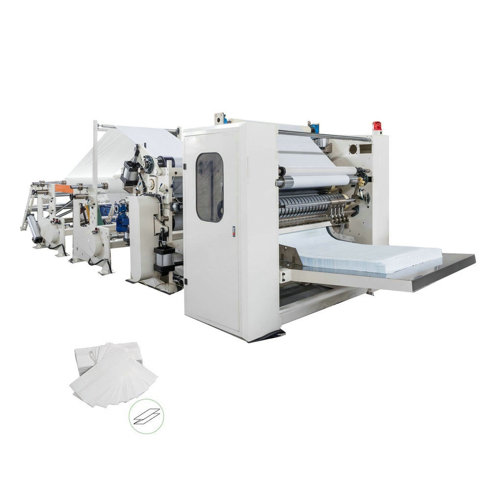 High Speed N Fold Hand Tissue Paper Laminated Towel Machine