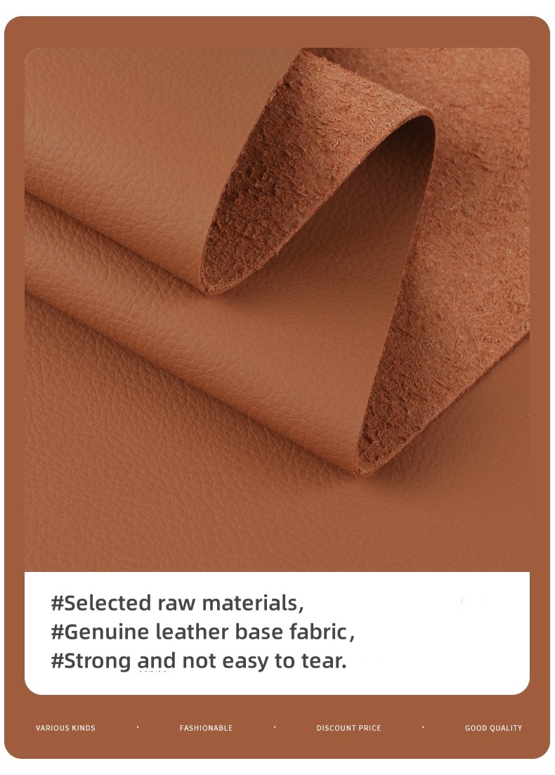 Litchi PVC Leather For Furniture 1.4mm Thickness Imitate Genuine Faux Leather