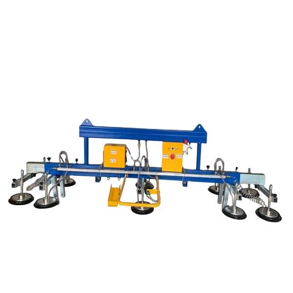 Remote Electric Rotating Lift Crane Machine CE Sheet Glass Vacuum Lifter 600kg