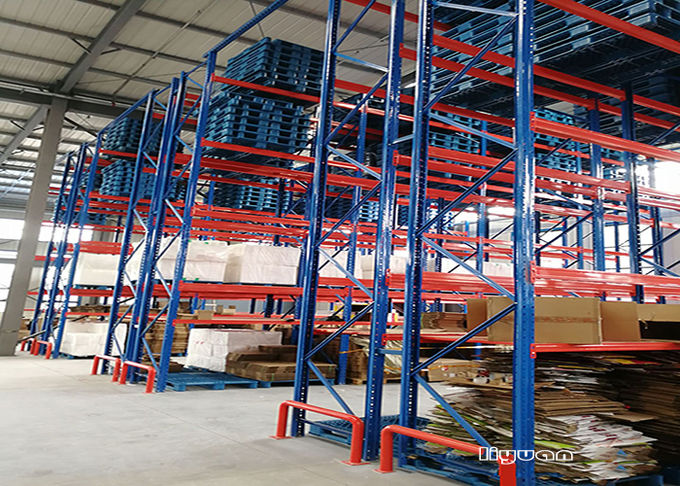 Factory price Heavy Duty Metal Very Narrow Aisle Racking VNA Pallet shelving