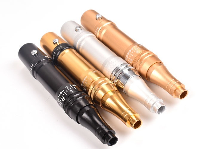 Silver PMU Permanent Makeup Tattoo Machine For Eyebrow Microblading Permanent Tattoo Pen