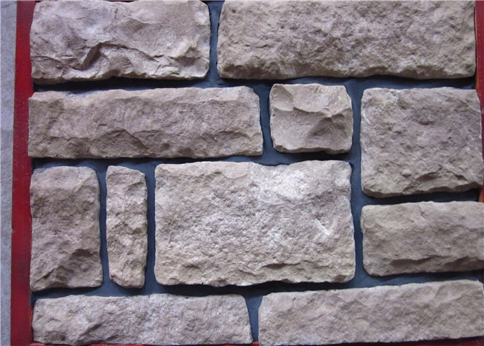 4000series Warm-Keeping Artificial Wall Stone For Outdoor Decoration With Color Customized