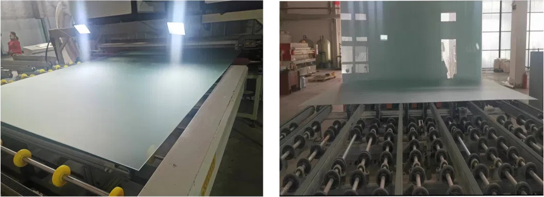 Customized Safety Frosted Glass Satin Etched Glass Ultra Clear Anti Fog Mirror